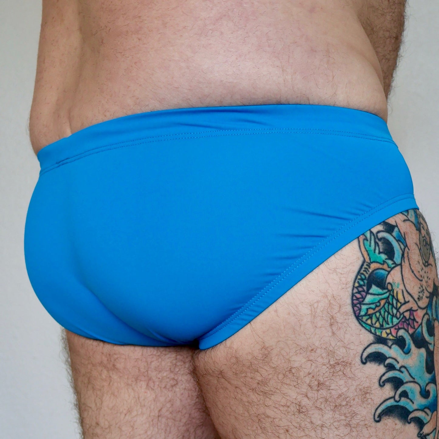 Classic Swim Brief - Hydrangea