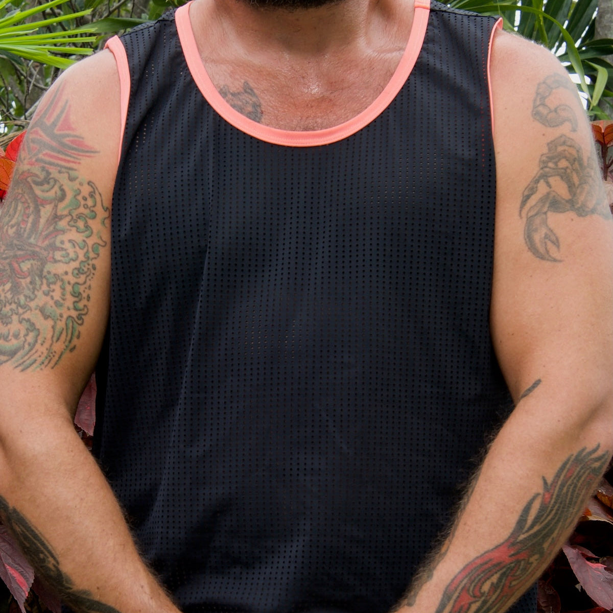 Mesh Tank - Blush