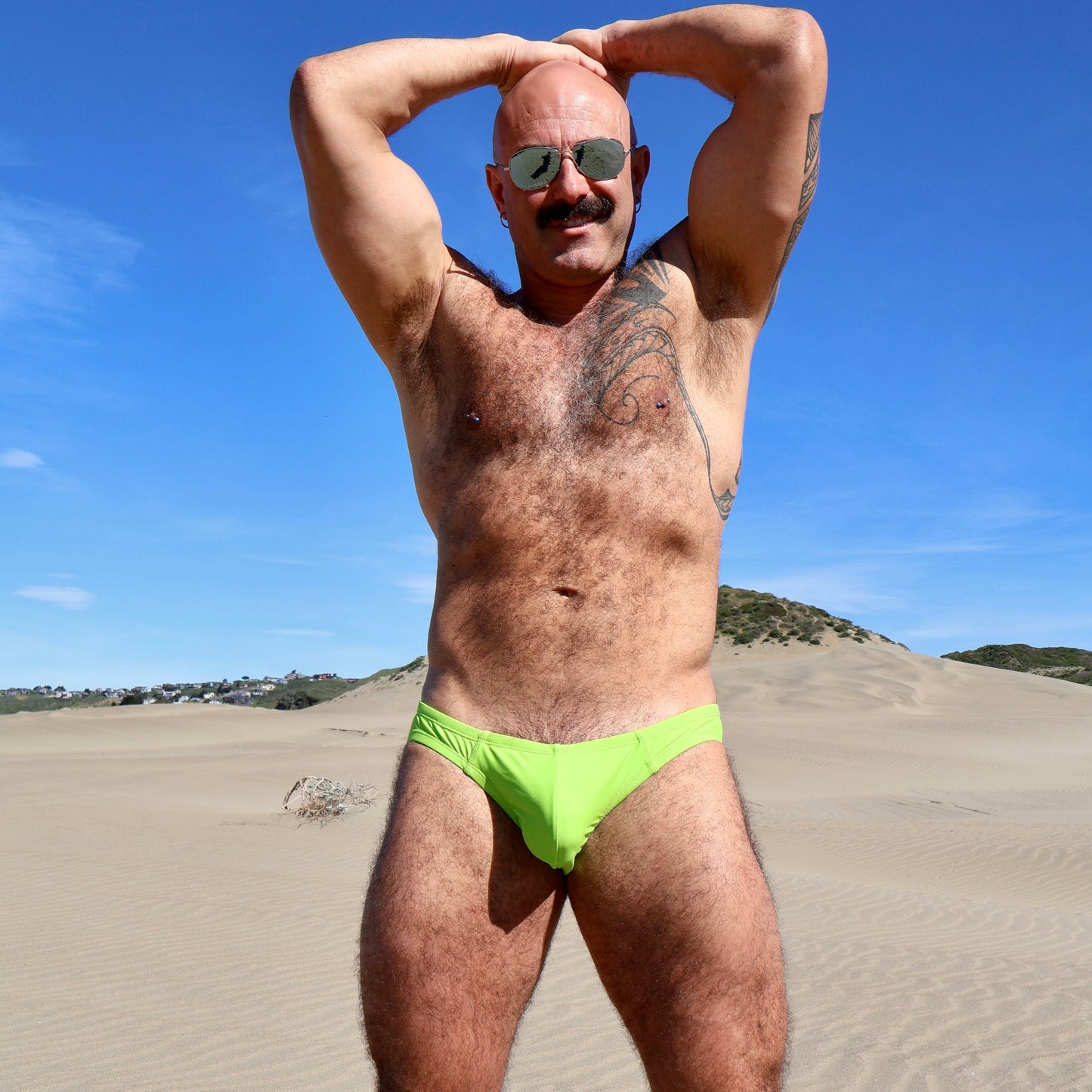 Mini Swim Brief - Lime Light