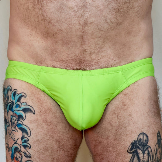 Mini Swim Brief - Lime Light
