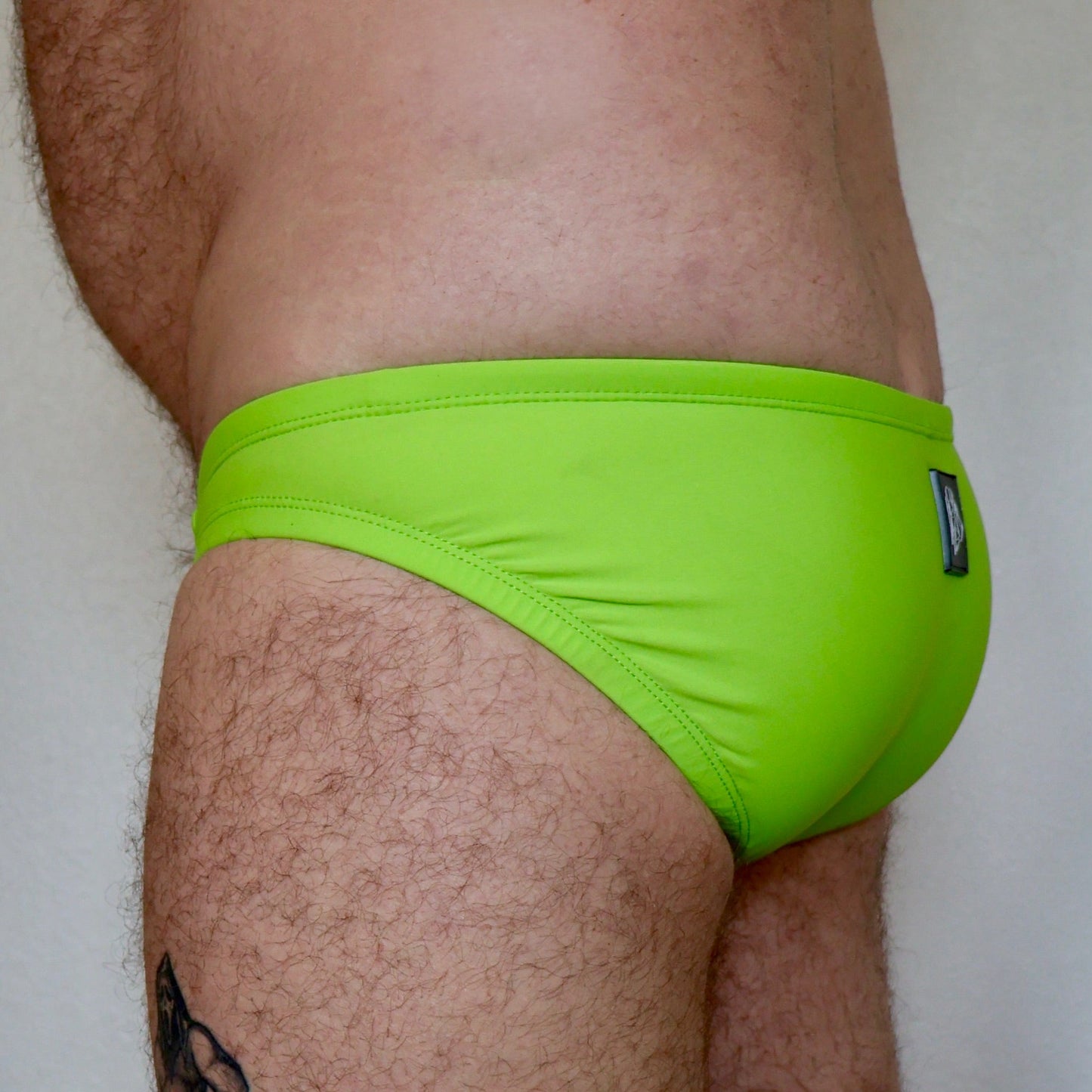 Mini Swim Brief - Lime Light