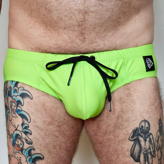 Classic Swim Brief - Lime Light